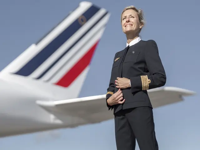 Air France Female Pilot