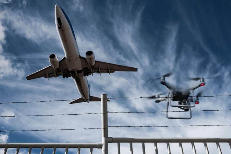 drone near airport